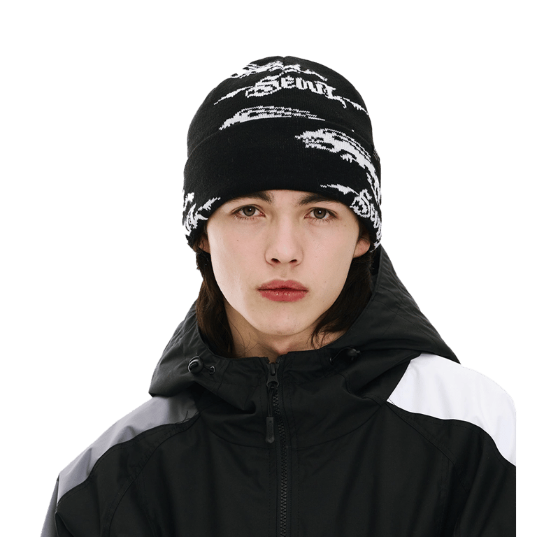 Rabbit Pattern Beanie