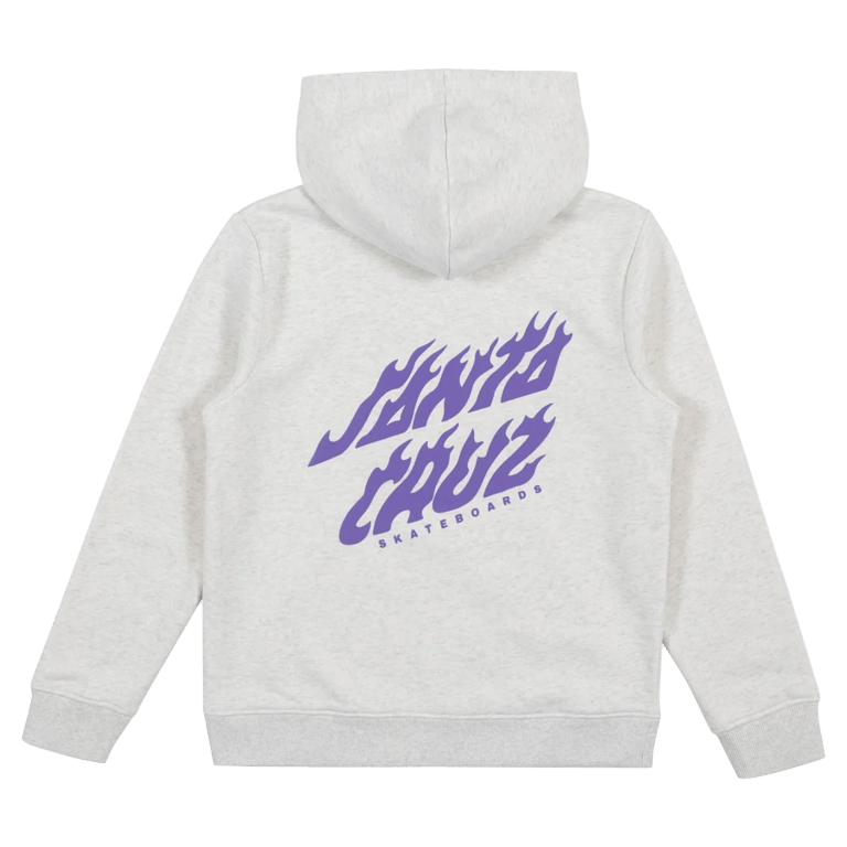 Fusion Flame Stack Strip Centre Hoodie - Kids