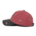 Square Block Rabbit Flower Cotton Cap
