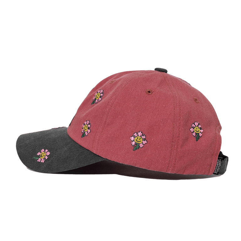 Square Block Rabbit Flower Cotton Cap