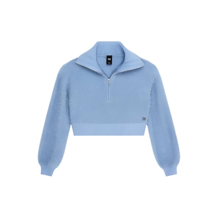 Greenpoint Knit Zip Neck Jumper - Womens