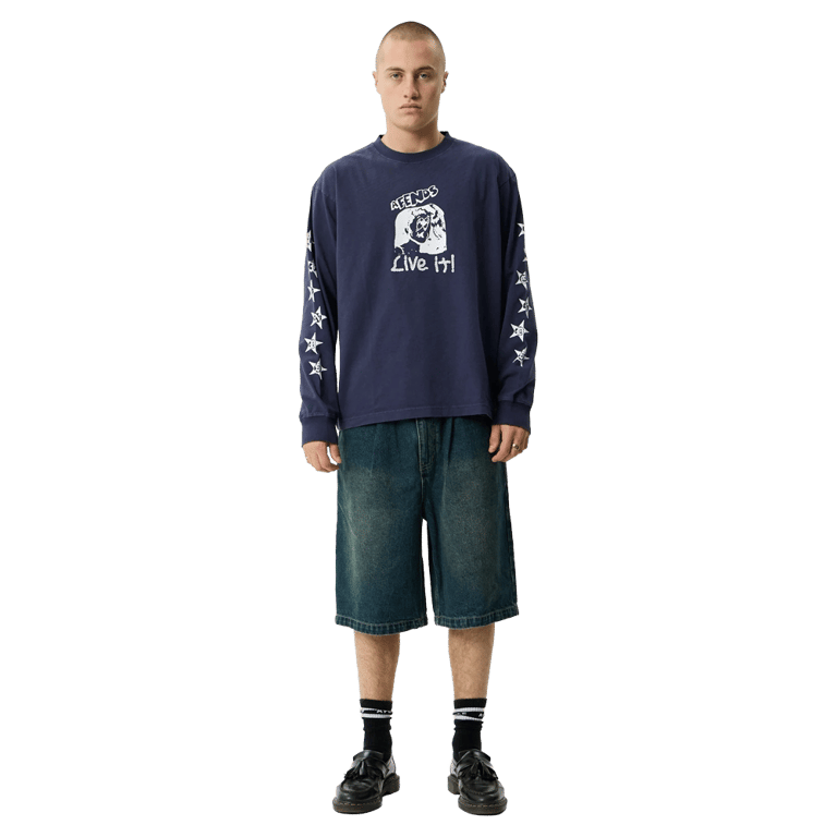Live It Heavyweight Boxy Long Sleeve Tee