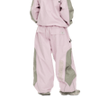 Light Weight Reflective Line Super Wide Jogger Snowboard Pants