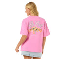 Hibiscus Diamond Heritage Tee - Womens