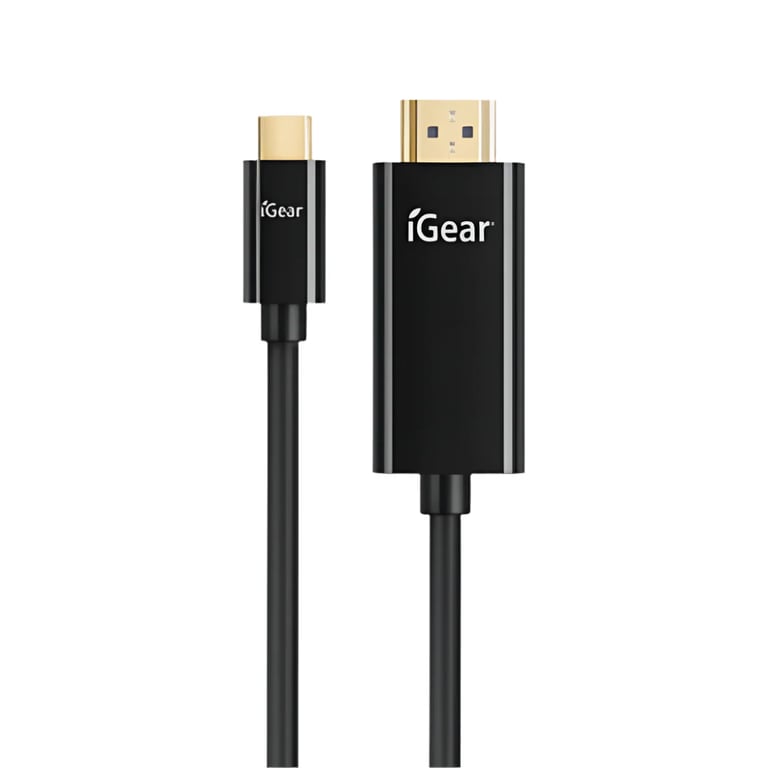 C to HDMI Cable 4K 2m Black