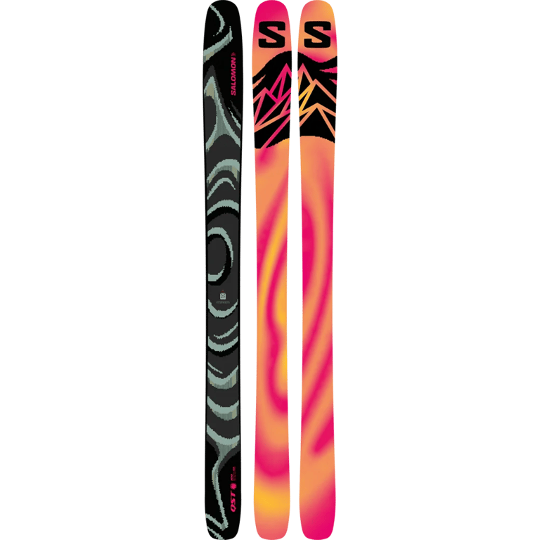 Main view of the SALOMON QST 100 Black_Iceberg Skis,  26/27 Unisex's model