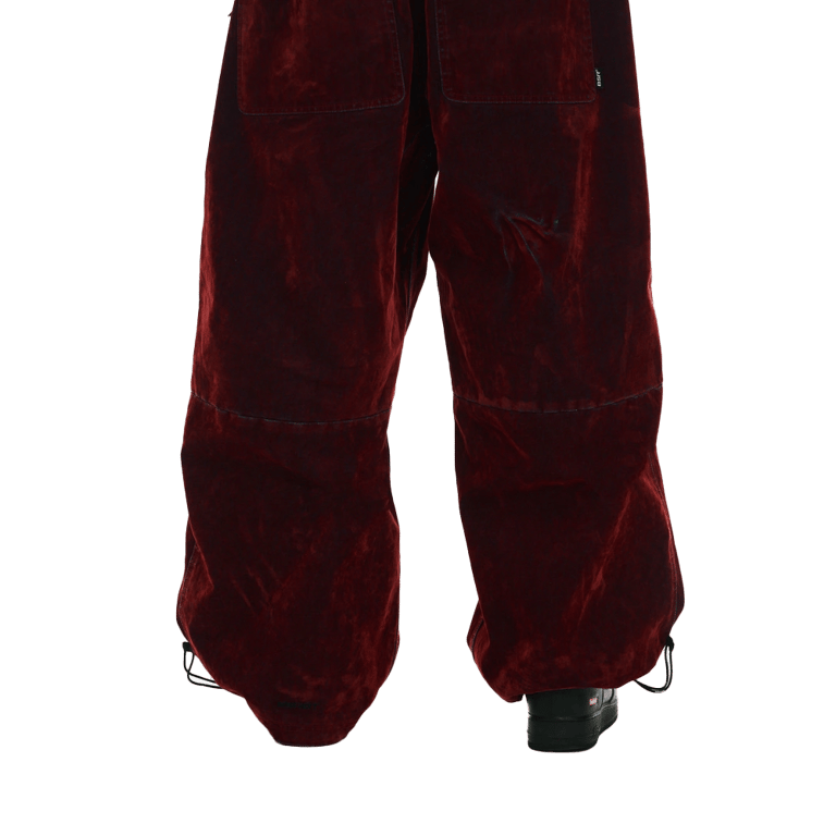 DSXBS Super Wide Pintuck Wax Real Denim Snowboard Pants