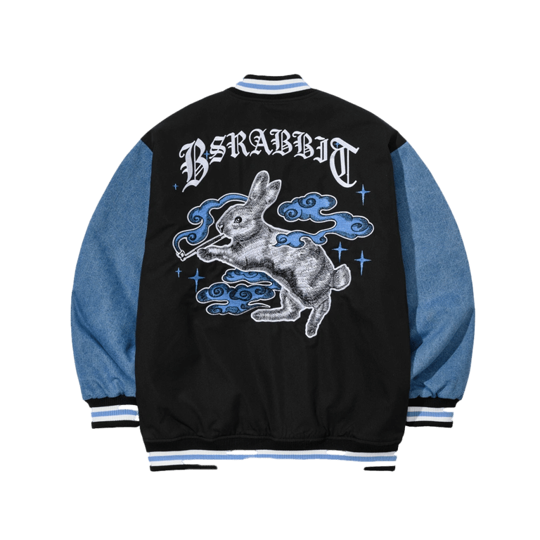 Smoking Rabbit 2Oz Insulated Varsity Jacket
