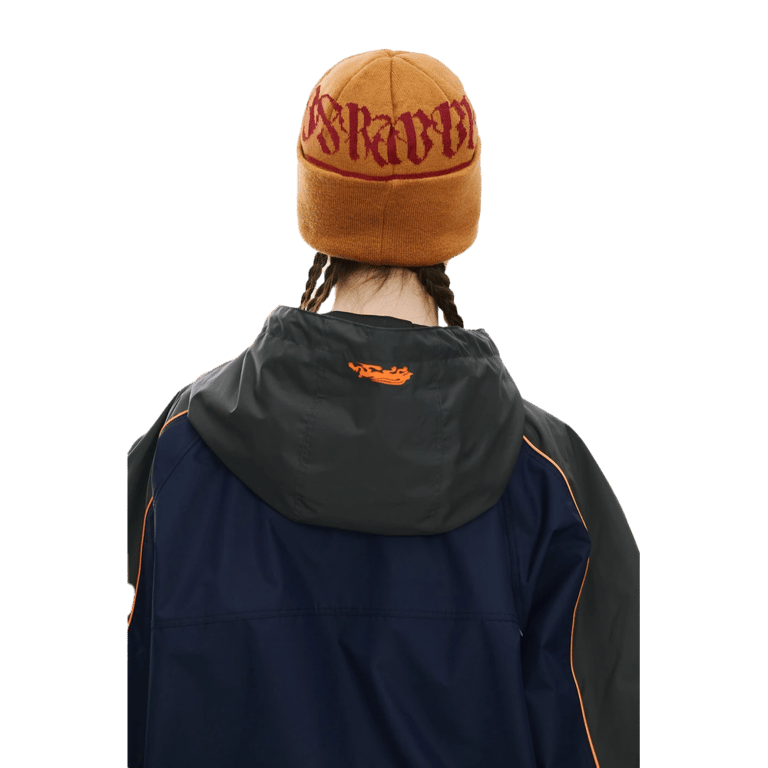 Logo Pattern Beanie