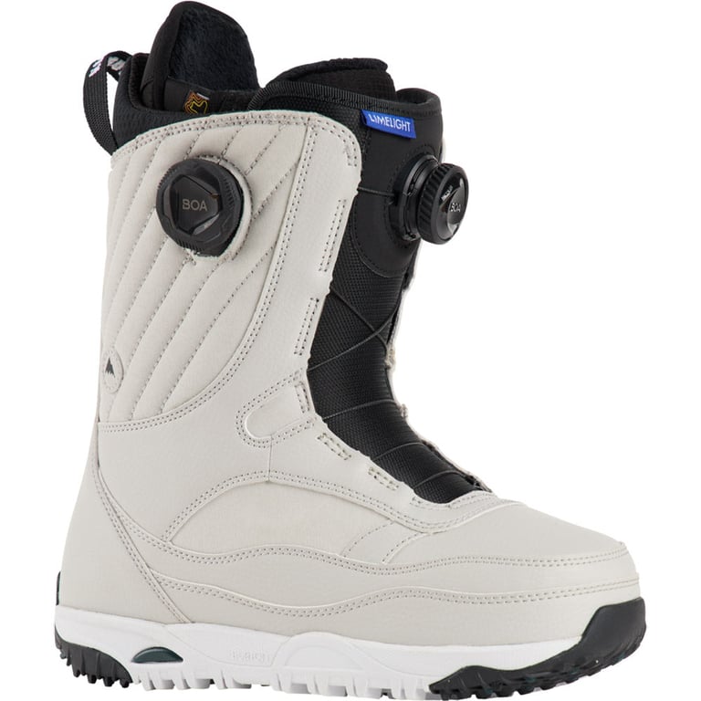 Burton Limelight BOA Snowboard Boots Gray Cloud- Womens