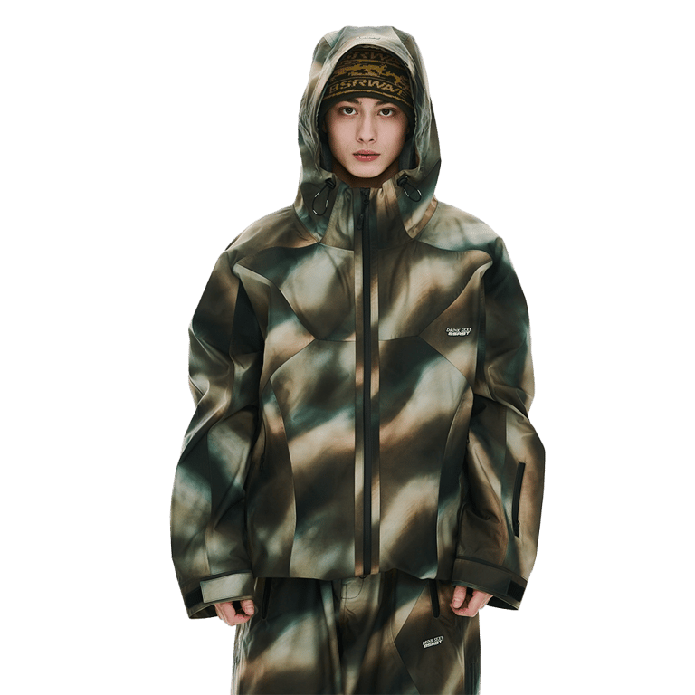 DSXBS 3L Seam Sealing Hooded Shell Snowboard Jacket