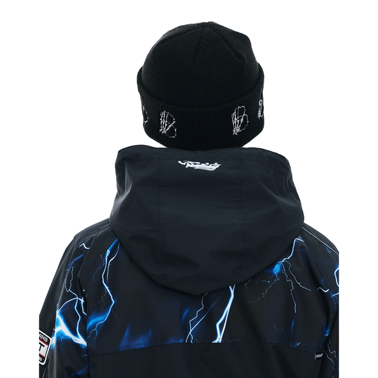 Skeletal Hand B Embr Beanie