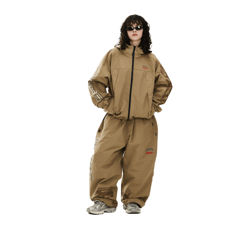 Light Active Hooded Snowboard Jacket