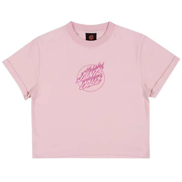 Flame Dot Mono Front Tee - Kids