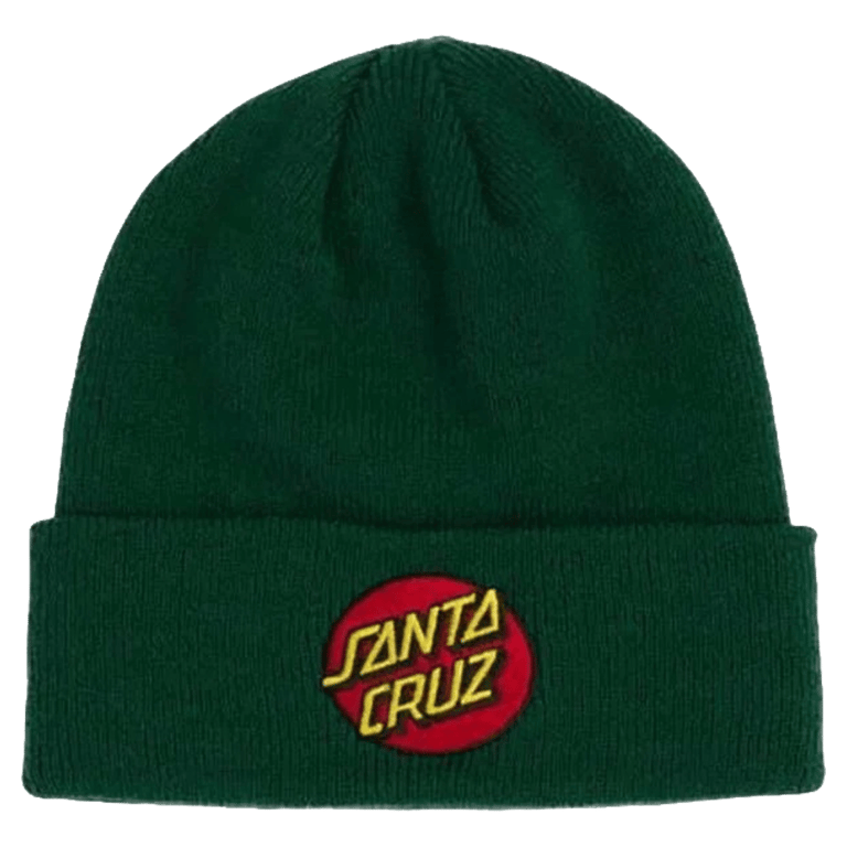 Classic Dot Patch Beanie