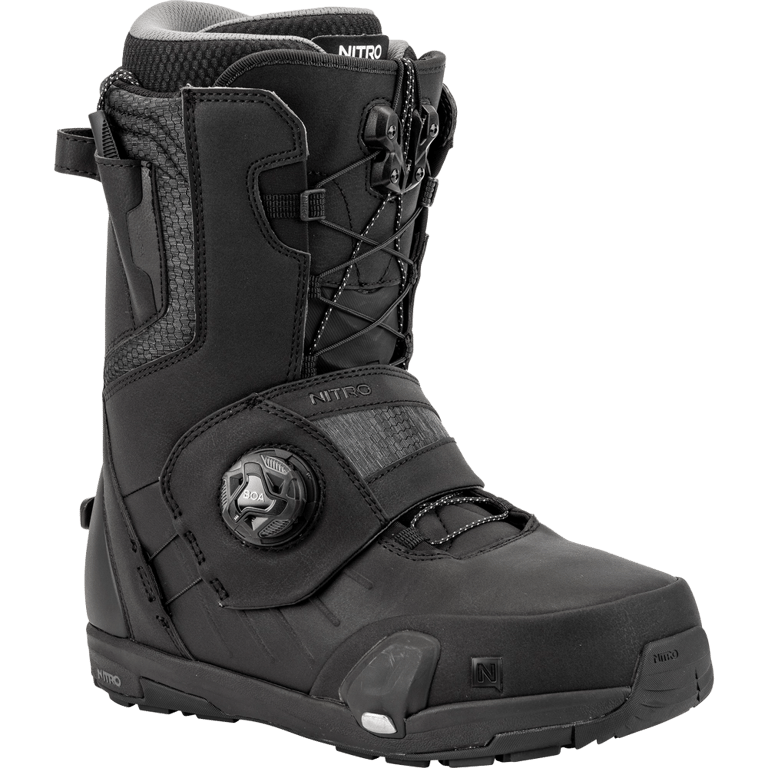 Nitro Profile Step On TLS Snowboard Boots Black
