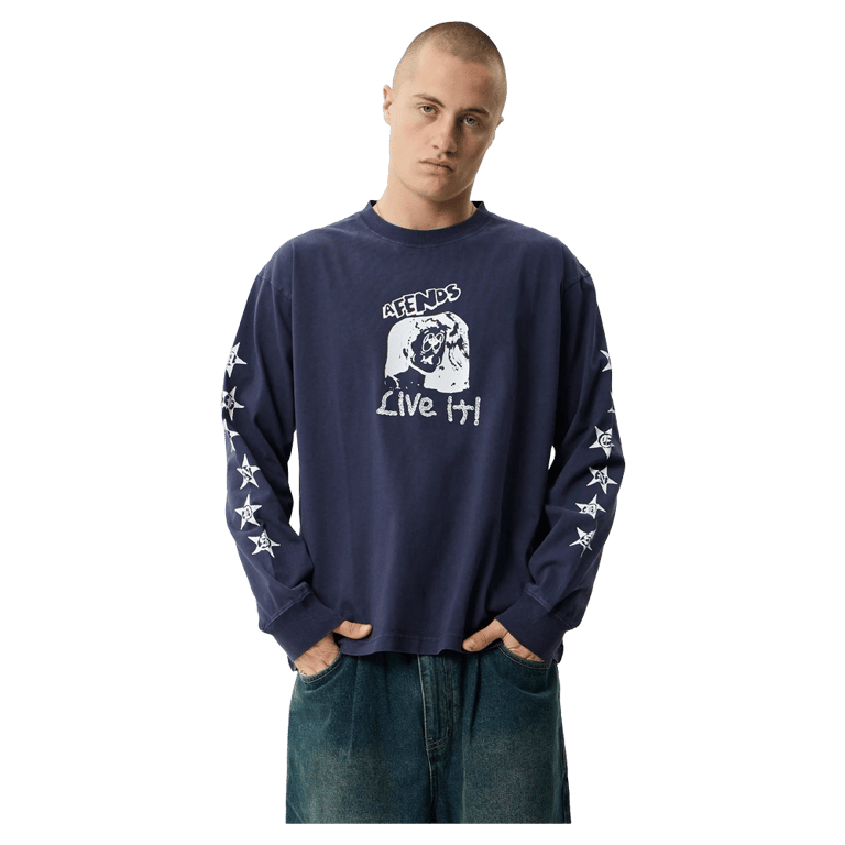 Live It Heavyweight Boxy Long Sleeve Tee