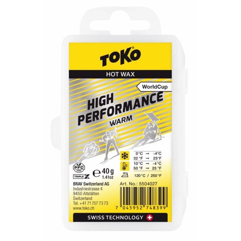 High Performance Warm Wax