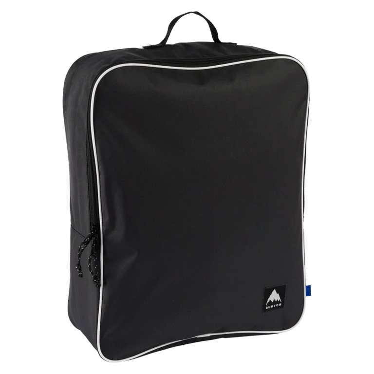 Main view of the Burton Flight Attendant Accessory Bag in True Black colourway, unisex's model
