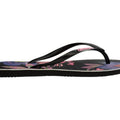 Slim Floral Neon Thongs