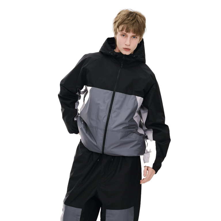 Dual Tone 4.4oz Insulated Hooded Snowboard Jacket
