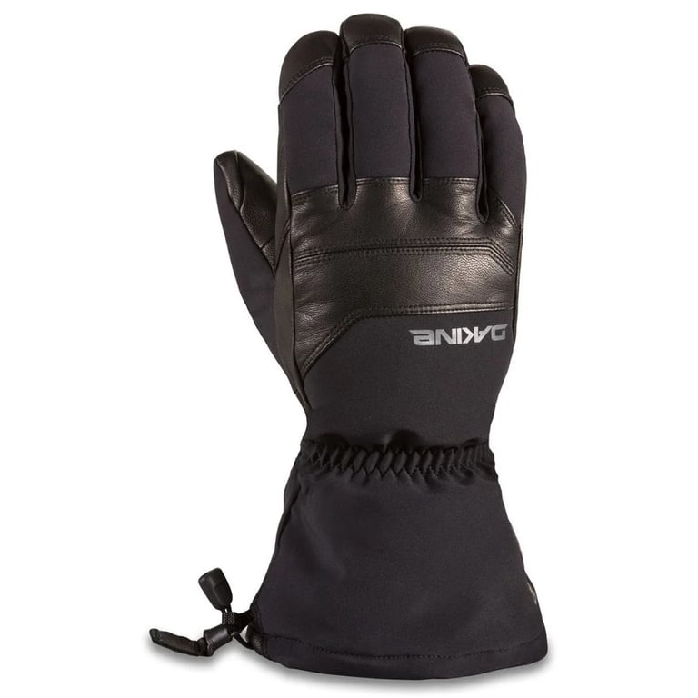 Main view of the Dakine Excursion Gore-Tex Gloves in Black colourway, mens/unisex's model