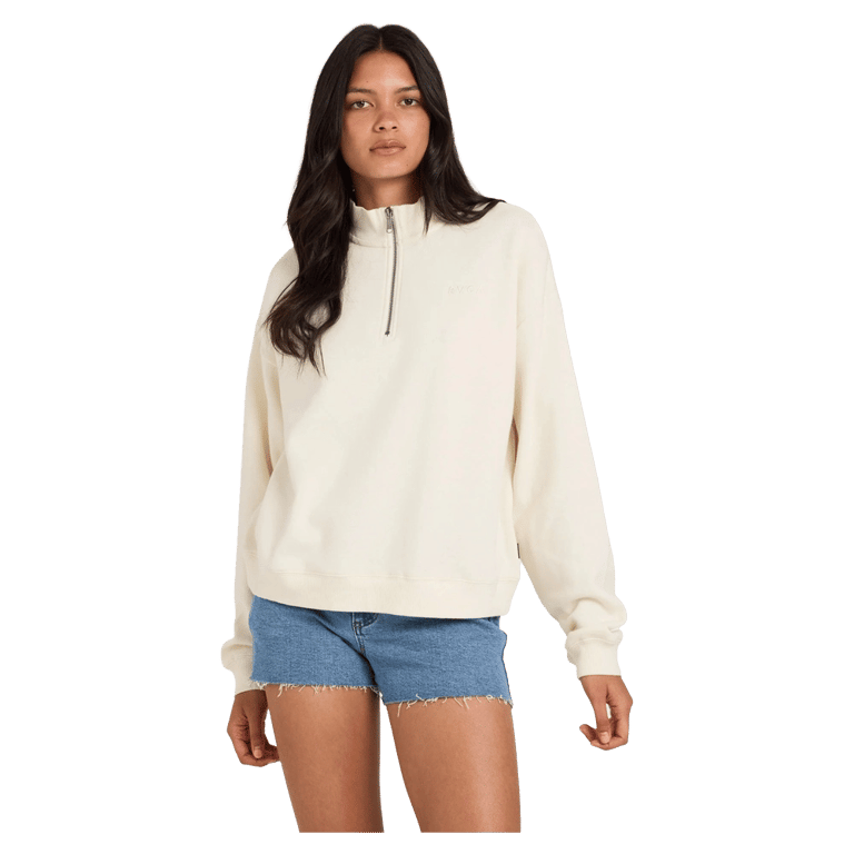 1/4 Zip Sweatshirt - Womens