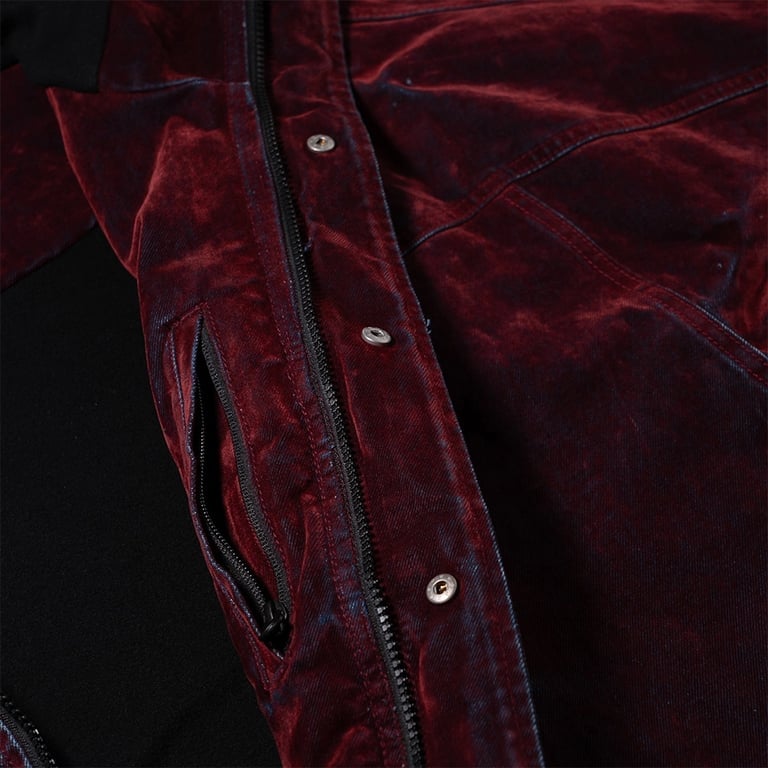DSXBS Wax Real Denim Hooded Snowboard Jacket