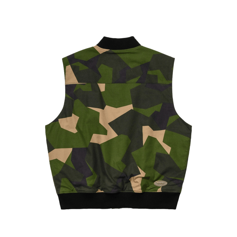 Cotton Twill 1oz Insulated Retro Vest