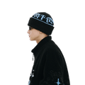 Logo Pattern Beanie
