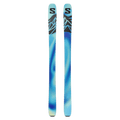 Bottom view of the SALOMON QST 100 Cosmic Sky Skis,  26/27 Unisex's model