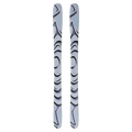 Top view of the SALOMON QST 100 Cosmic Sky Skis,  26/27 Unisex's model