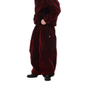 DSXBS Super Wide Pintuck Wax Real Denim Snowboard Pants