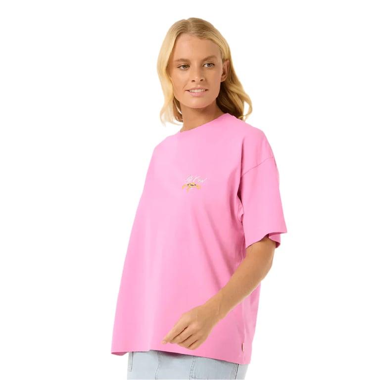 Hibiscus Diamond Heritage Tee - Womens