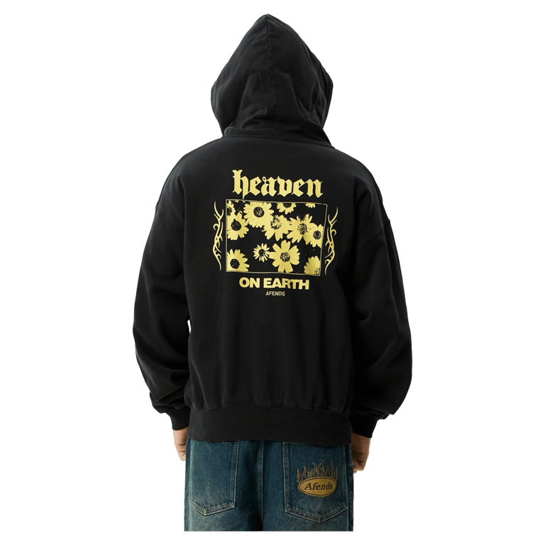 Heaven Boxy Zip Hoodie