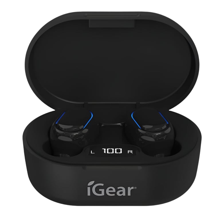 Earbuds Wireless w/ Smart Charger Case