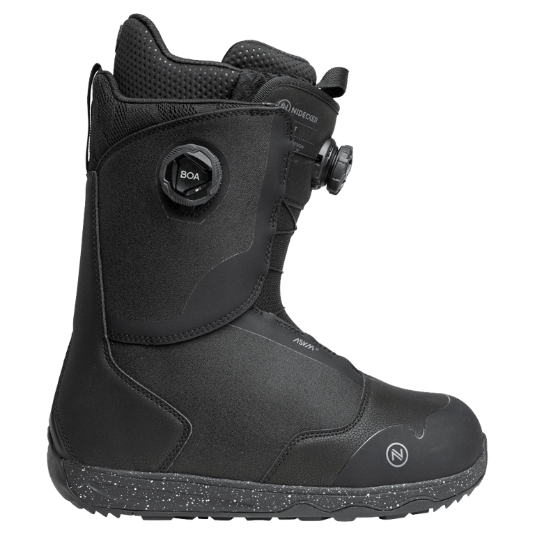 Black Nidecker Rift Snowboard Boots