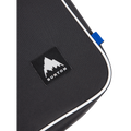 Close view of the Burton Flight Attendant Accessory Bag in True Black colourway, unisex's model