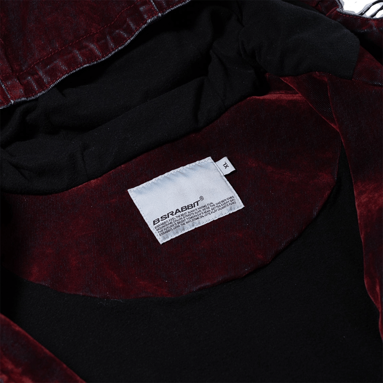 DSXBS Wax Real Denim Hooded Snowboard Jacket