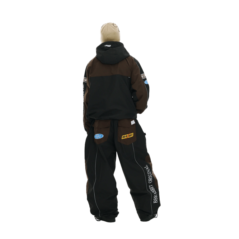 Patched Utility Super Wide Ventilation Snowboard Pants