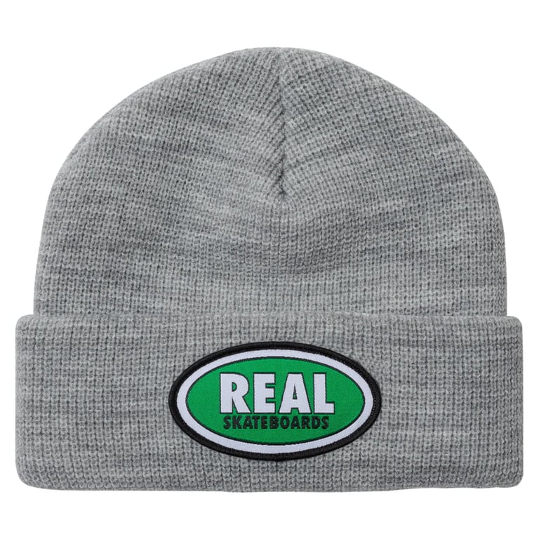 Real Oval Cuff Beanie
