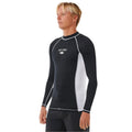 Fade Out UPF Perf L/S Rash Top