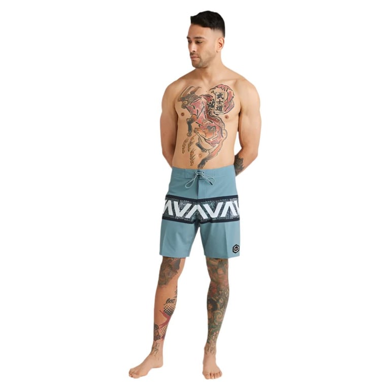 Oblow Tiki Banded Shorts