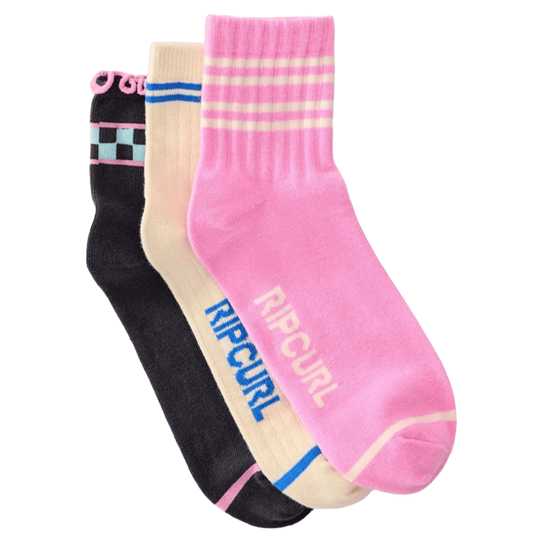 Mixed Socks 3-Pk - Women
