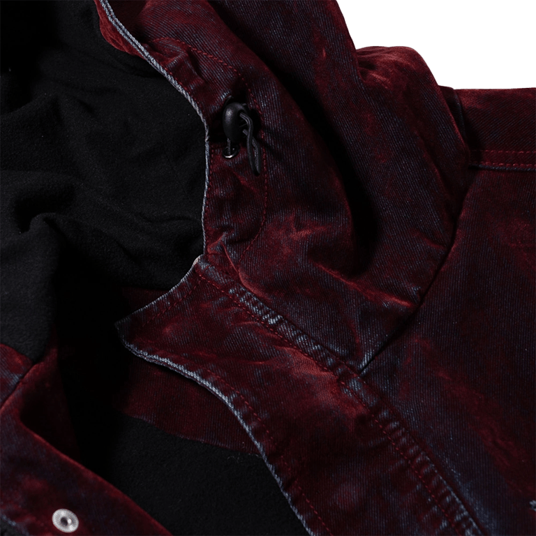 DSXBS Wax Real Denim Hooded Snowboard Jacket