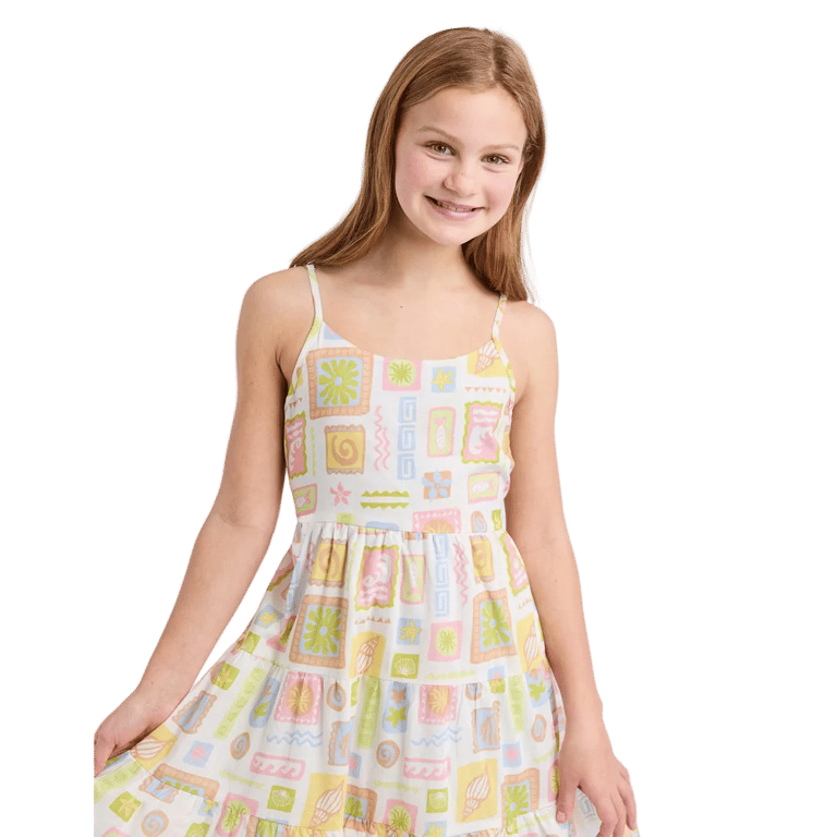 Matisse Tiered Mini Dress - Kids