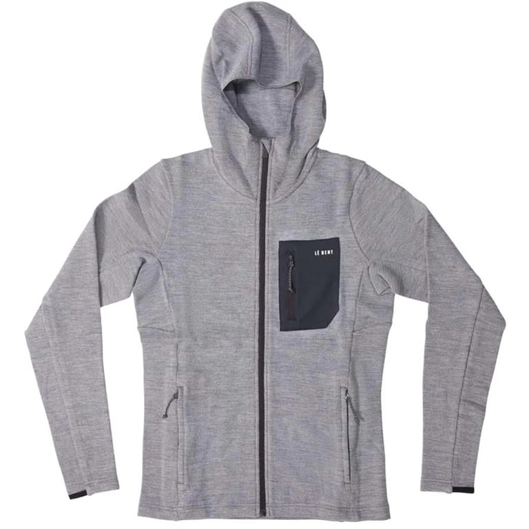 Sentinel Midweight Waffle Knit Zip Hoody - Womens