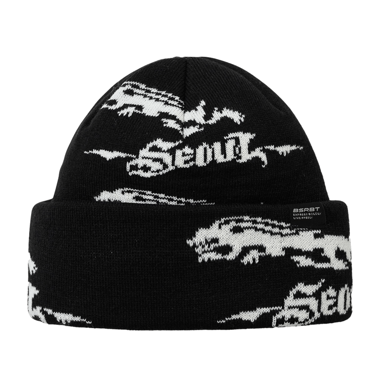 Rabbit Pattern Beanie