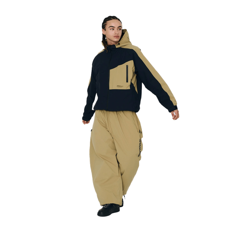 Dual Tone Active 1oz Insulated Hooded Snowboard Jacket