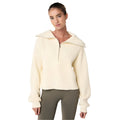 High Season Zip Neck Knit Jumper - Womens